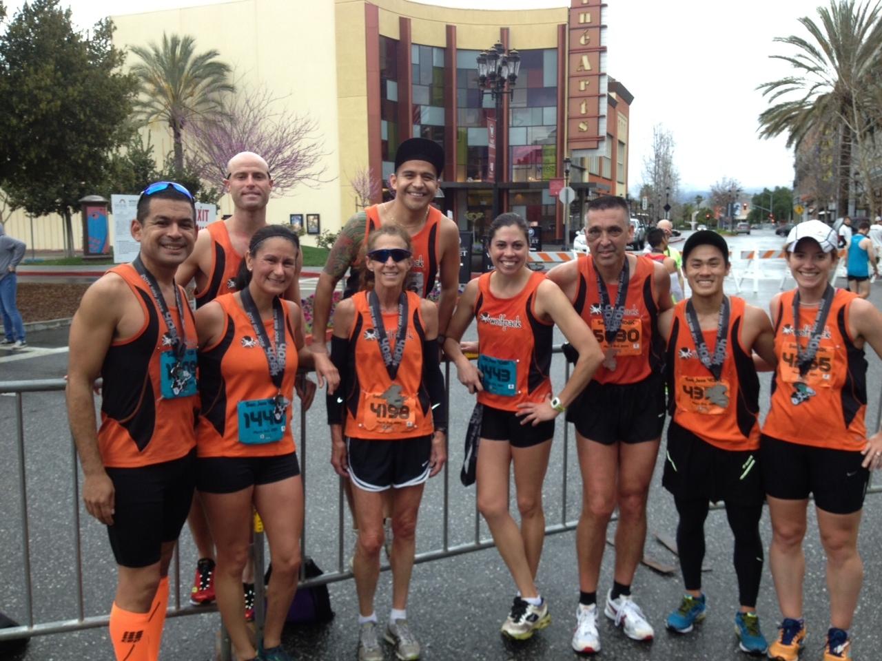 San Jose, CA-based Wolfpack Running Club