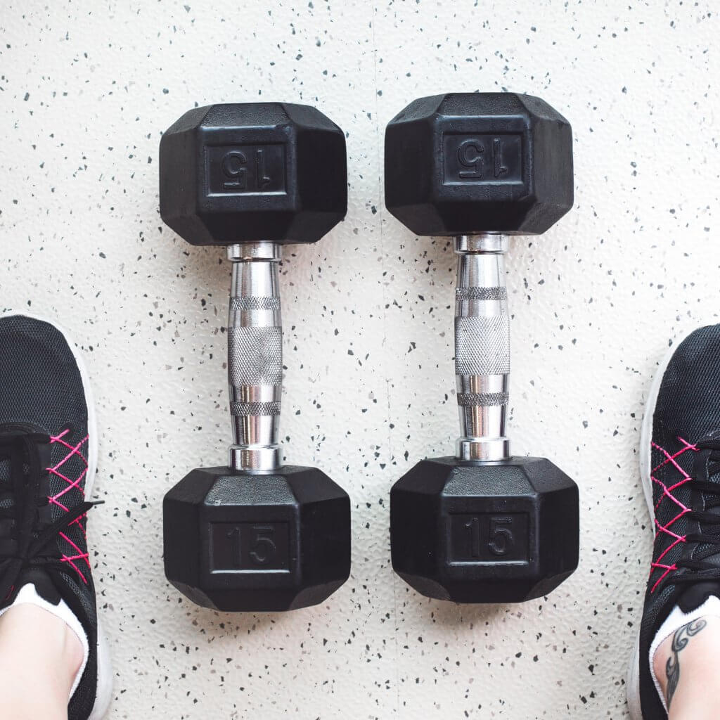 hand weights for home workout equipment