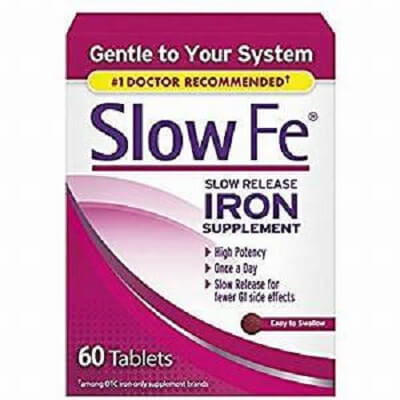 Slow Fe iron supplements