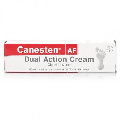 Canesten athlete foot cream