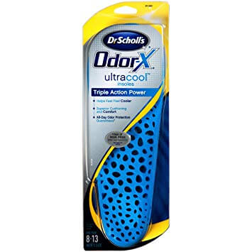 Odor X Odor Fighting Dr. Scholls inserts