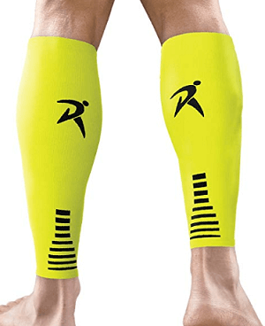 Rymora Calf Compression Sleeves yellow