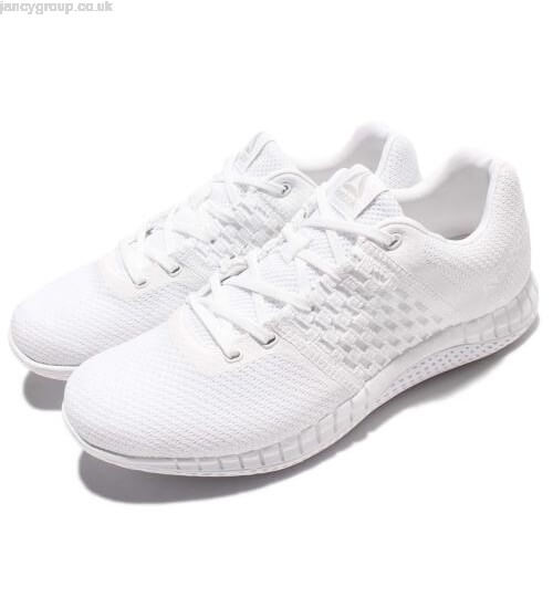 White Running Shoes.