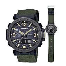 Casio Pro Trek military green