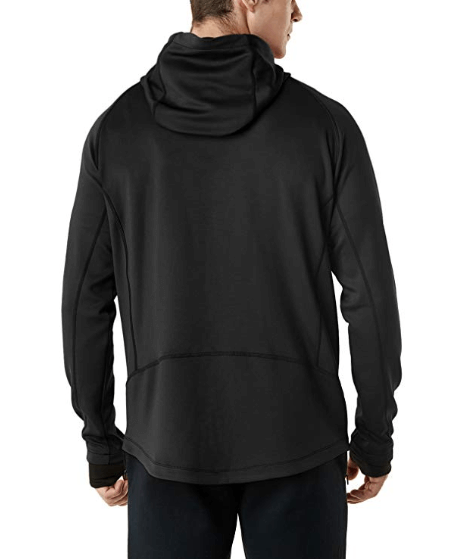 TSLA Men's Performance Active Training Full-Zip Hoodie Jacket