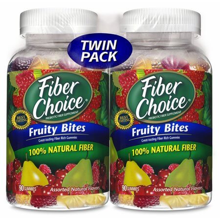 Fiber Choice Fruity Bites 100% Natural Fiber Supplement - 90 Count Reviews  2024