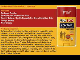 Gold Bond Friction Defense