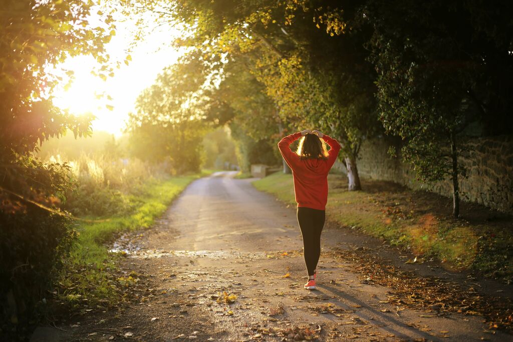 The recovery run is important to prevent soreness. 