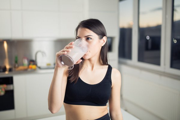 chocolate milk and exercise