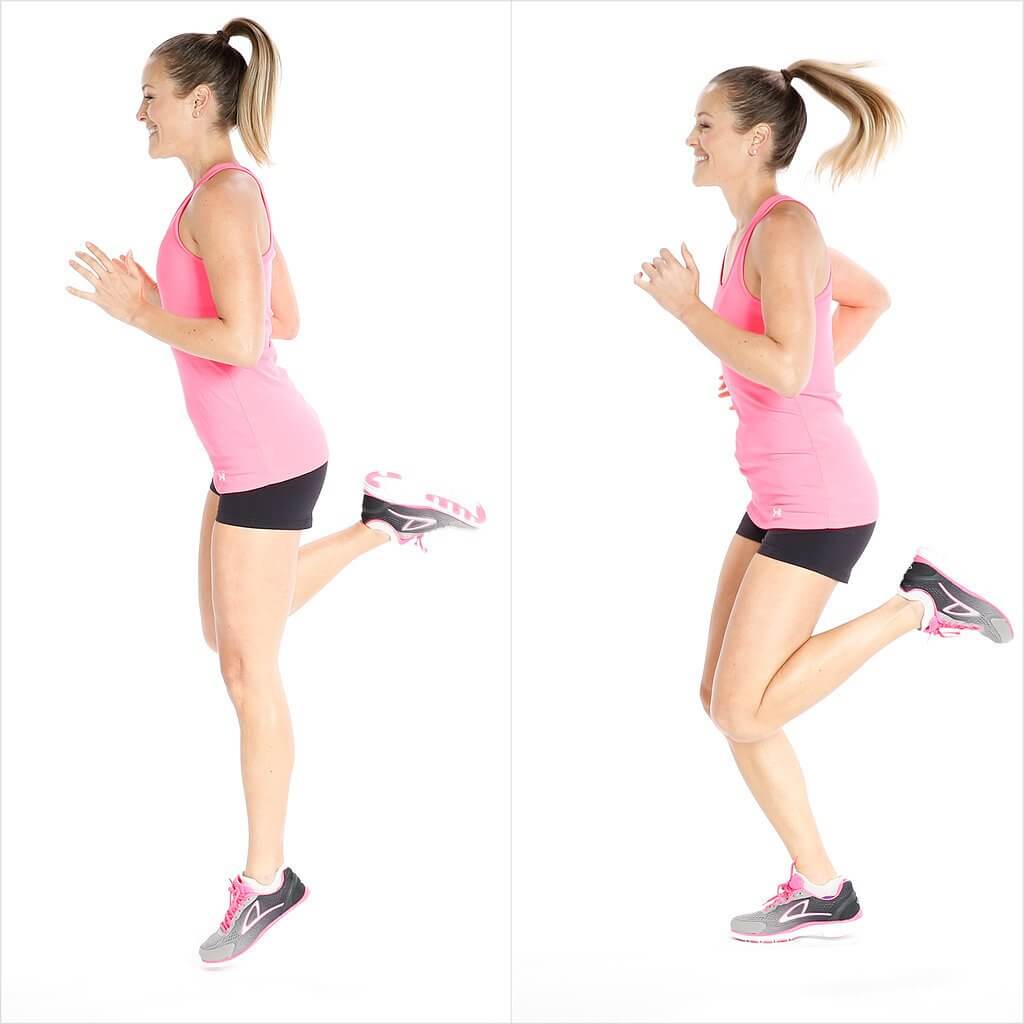 1st Fitness - Jogging in place is an effective warm up exercise