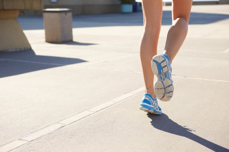 toe running technique