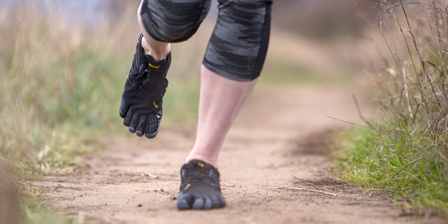 barefoot running