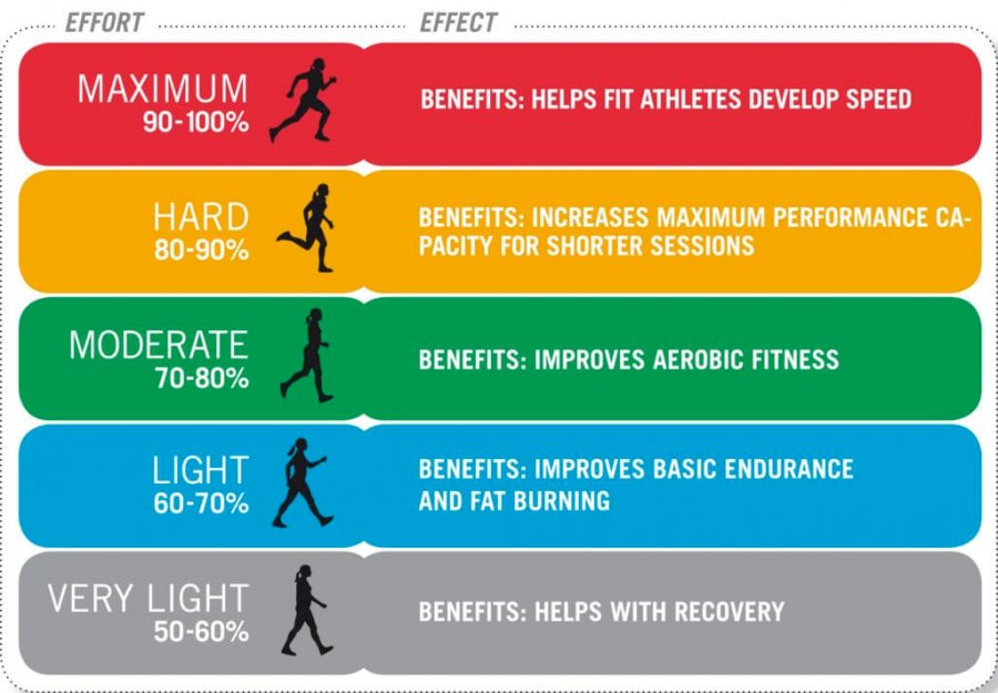 Heart rate zones