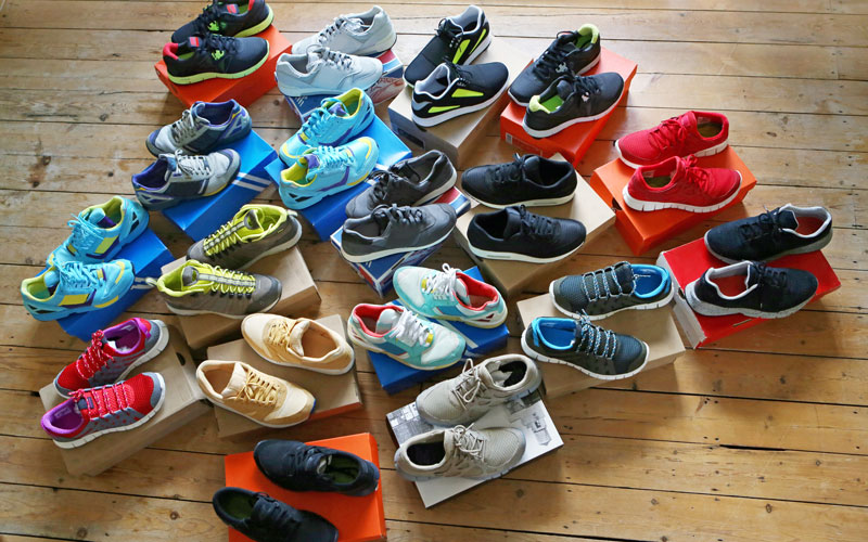 running shoe rotation