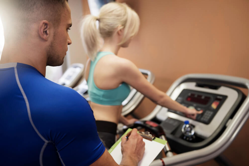 treadmill uphill running