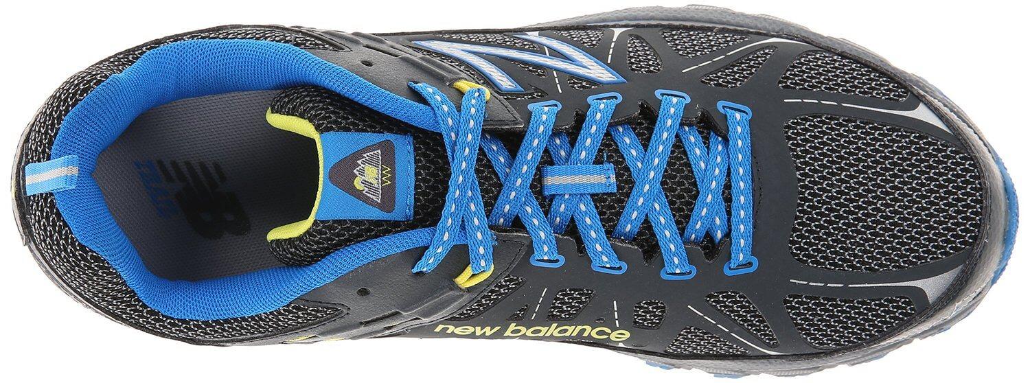 unlike many trail shoes, the New Balance 610 v4 features a great amount of breathability