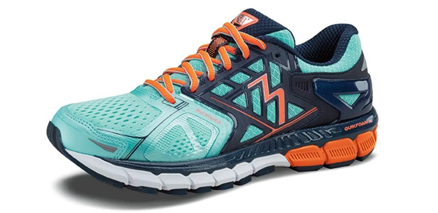 the 361 Degrees Strata is a lightweight stability shoe that has extra support for runners with pronation issues 