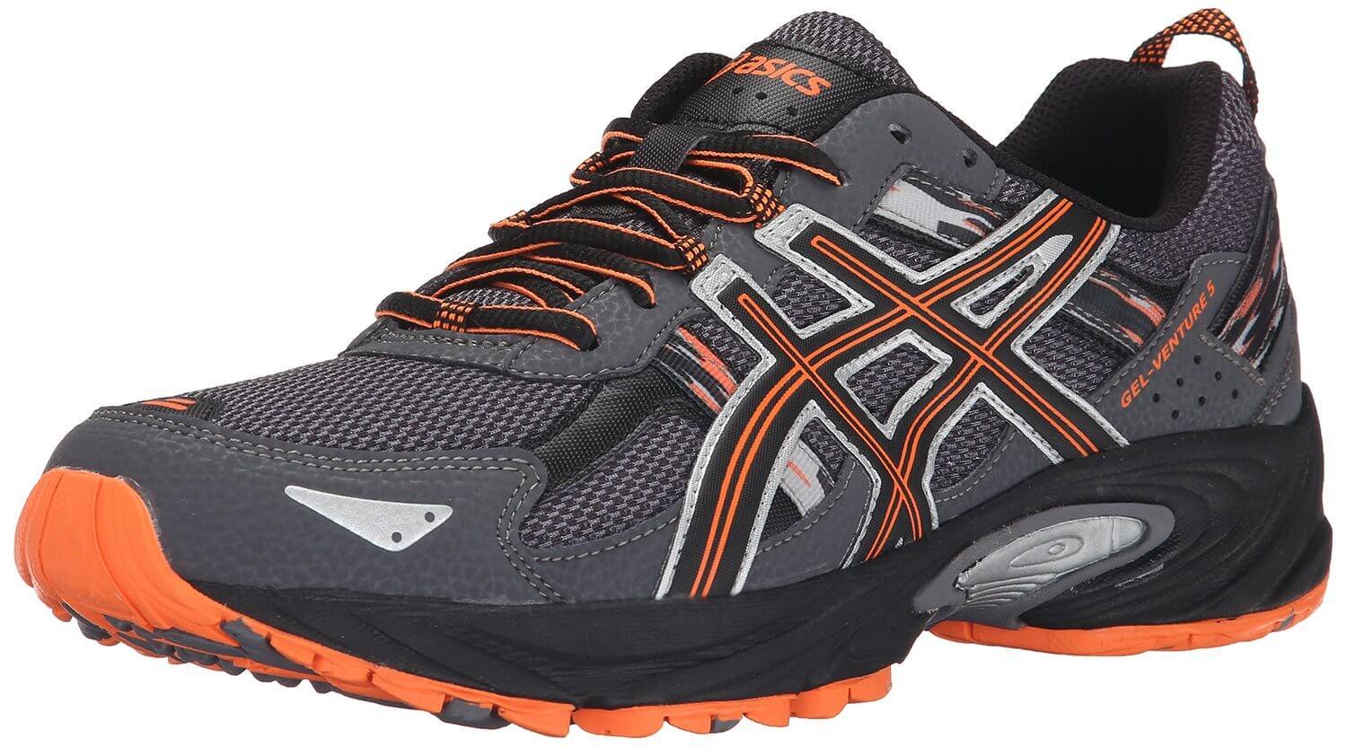 the Asics Gel Venture 5 is a low-cut trail running shoe that offers a good amount of protection and reliable traction