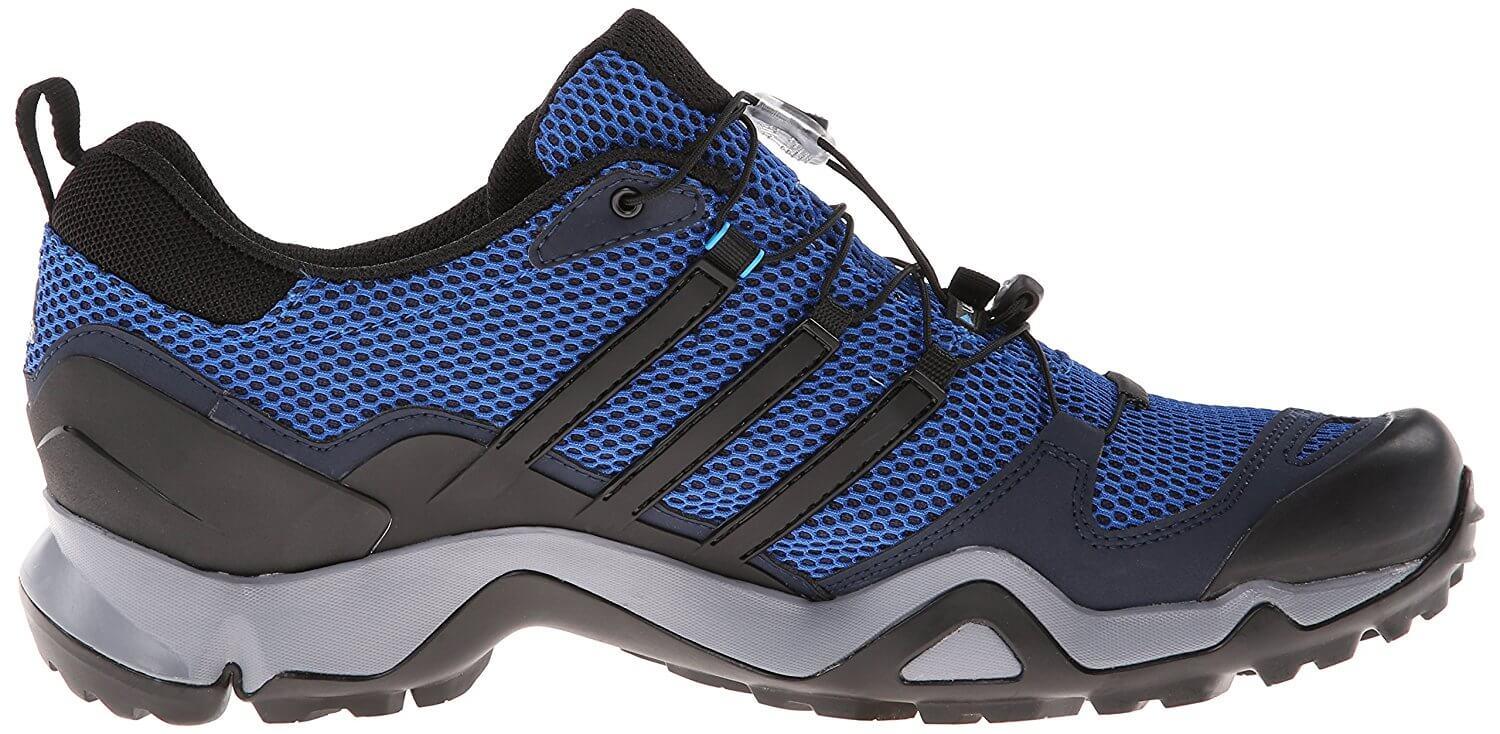 The Adidas Terrex Swift R GTX has a higher heel drop than many trail runners.