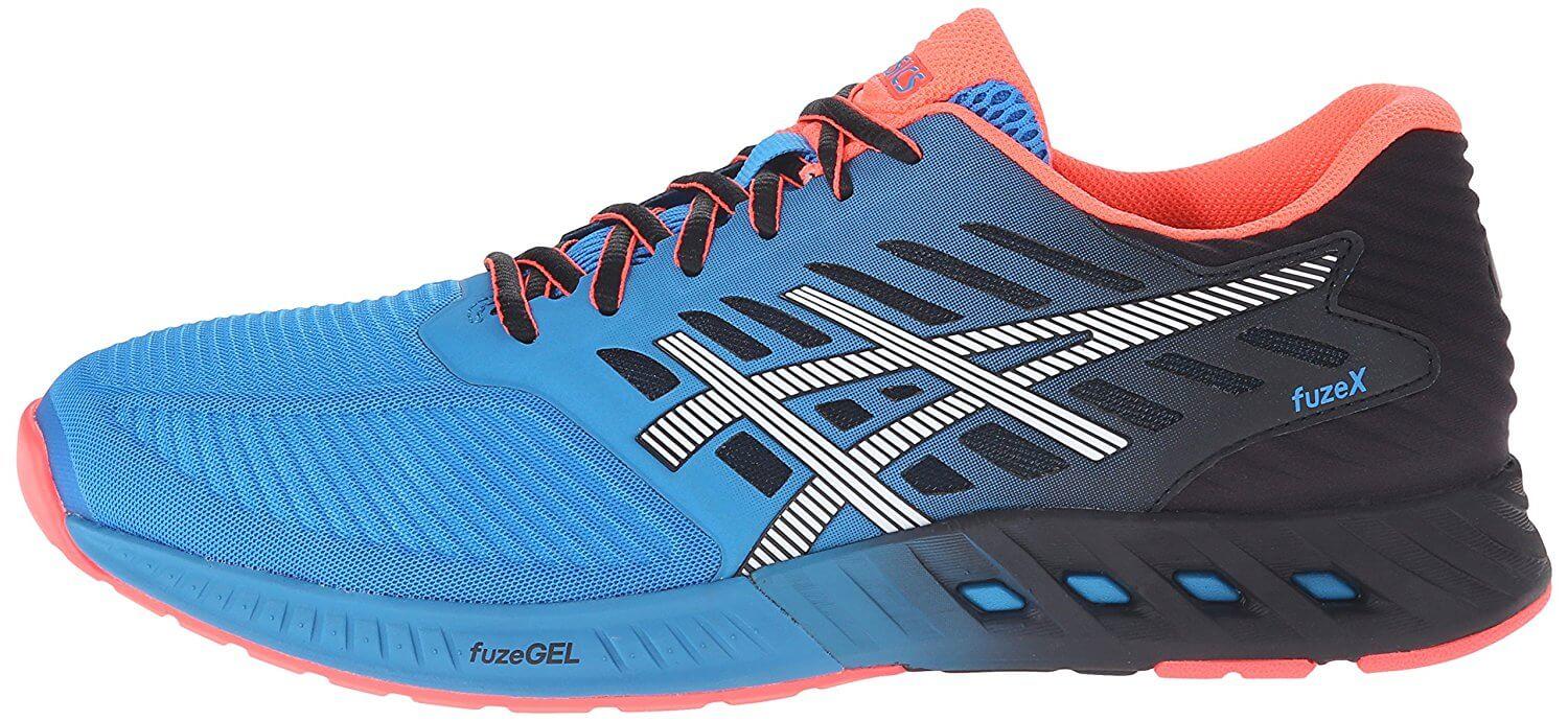 There are many stylistic options available for the Asics FuzeX.