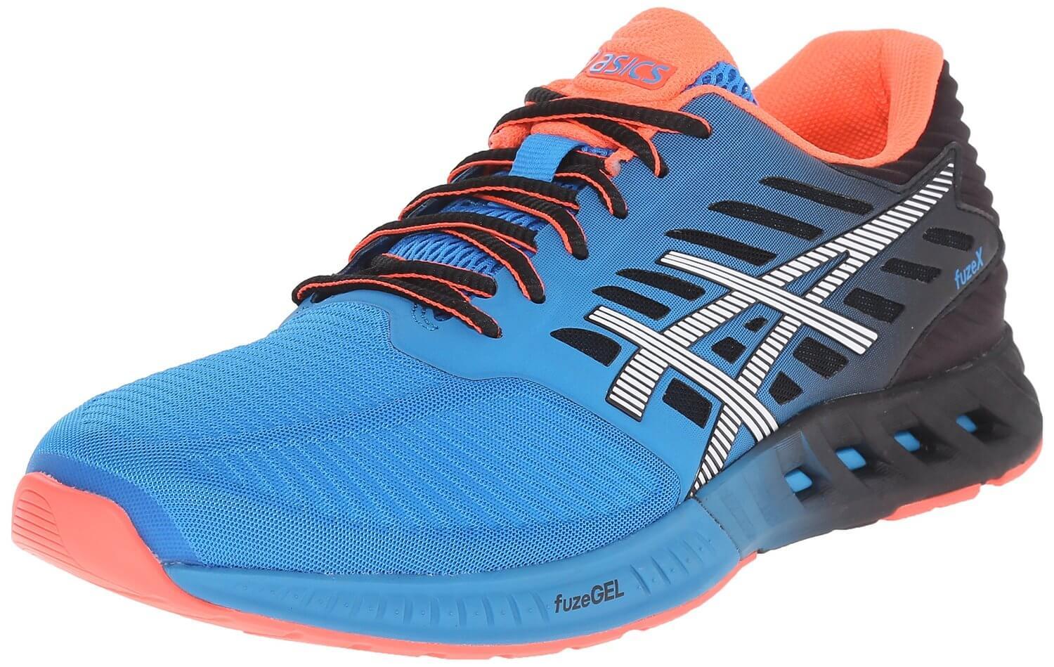 The Asics FuzeX is a fascinating new take on a cushioned running shoe.