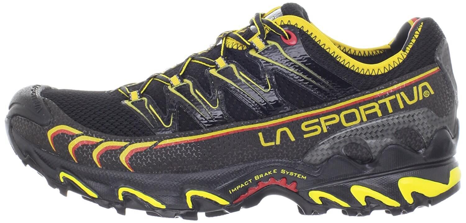 the black and yellow style of the La Sportiva Ultra Raptor was popular with many reviewers
