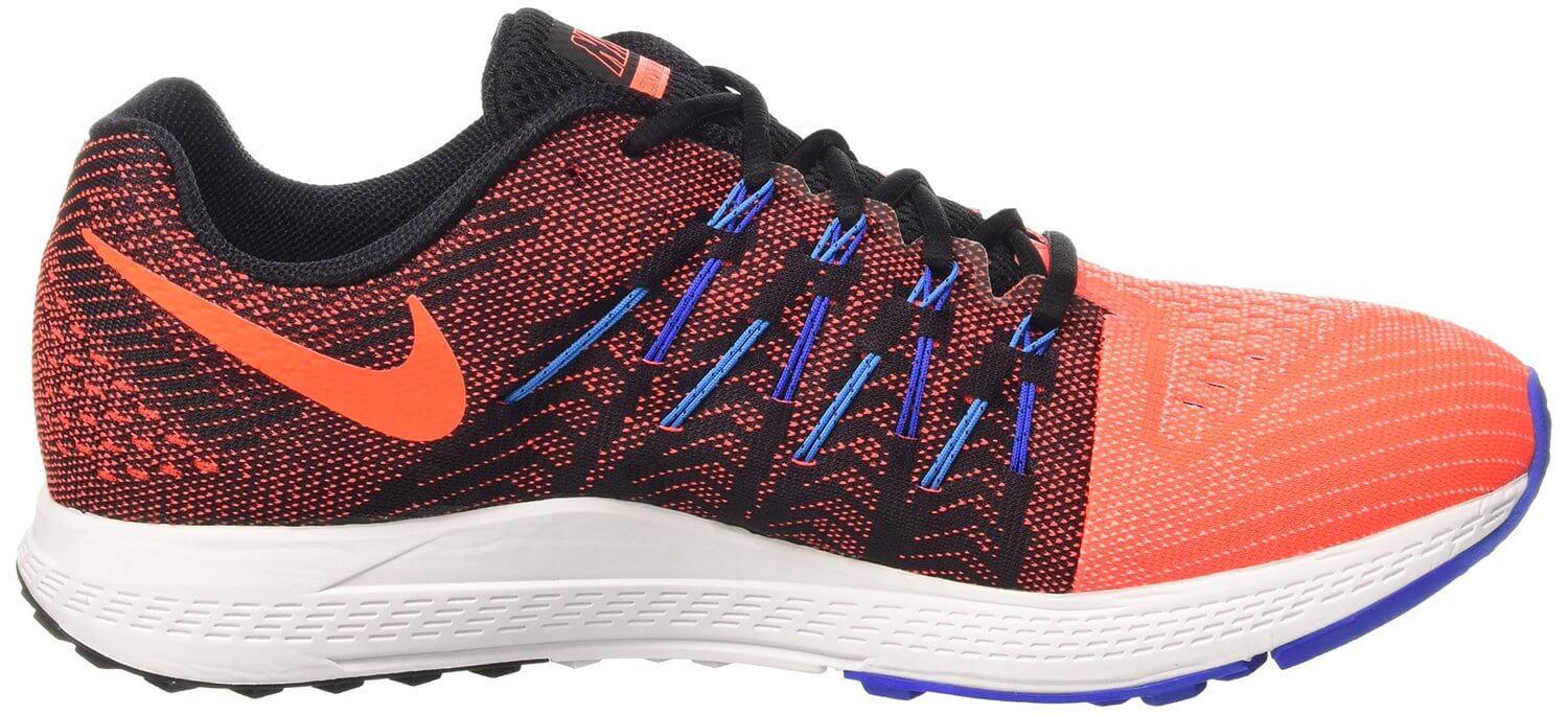 The Phylon material used for the Nike Air Zoom Elite 8's midsole is lightweight yet surprisingly durable.