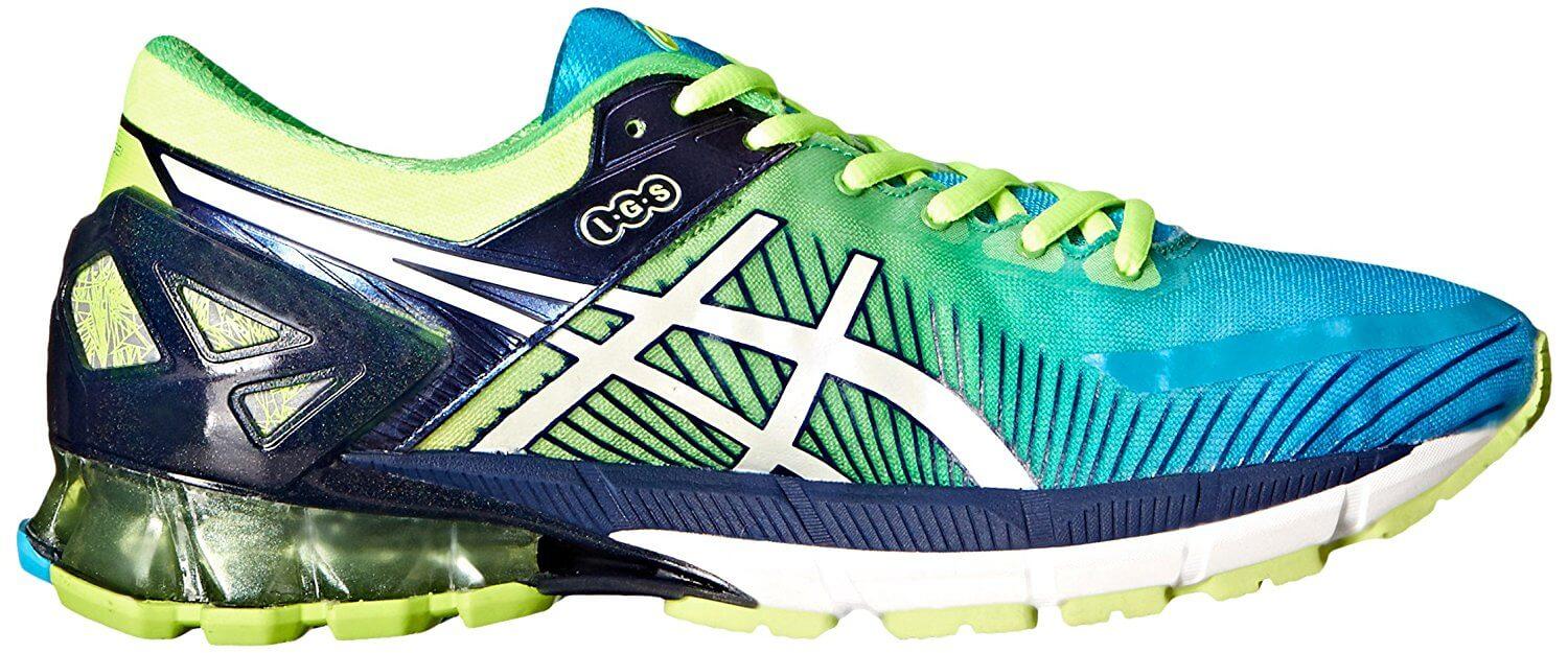 the low-cut design of the Asics Gel Kinsei 6 allows for a freedom of movement while out on a run