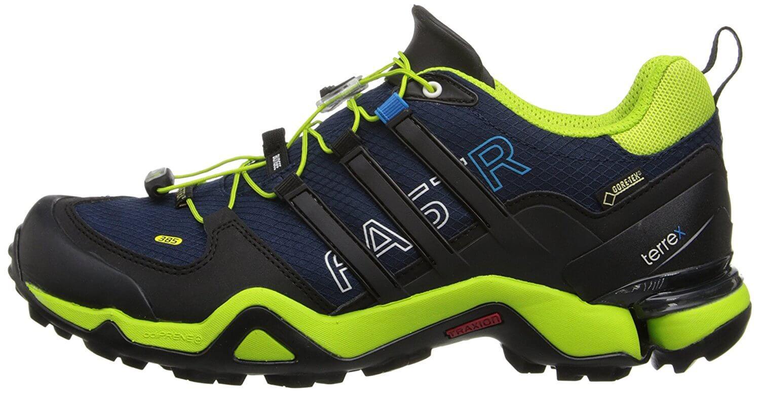 The Adidas Terrex Fast R GTX comes in a variety of color combinations.