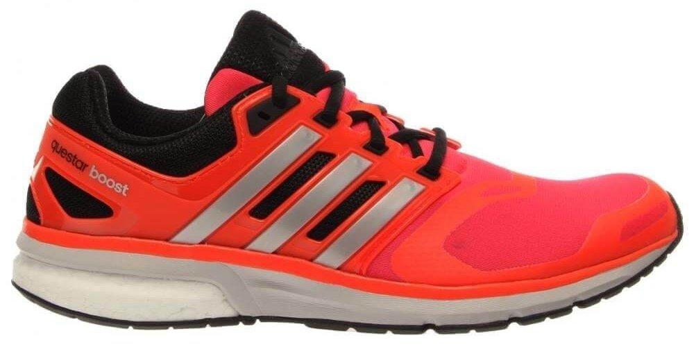 The high heel drop of the Adidas Questar Boost helps acclimate beginners to a running routine.