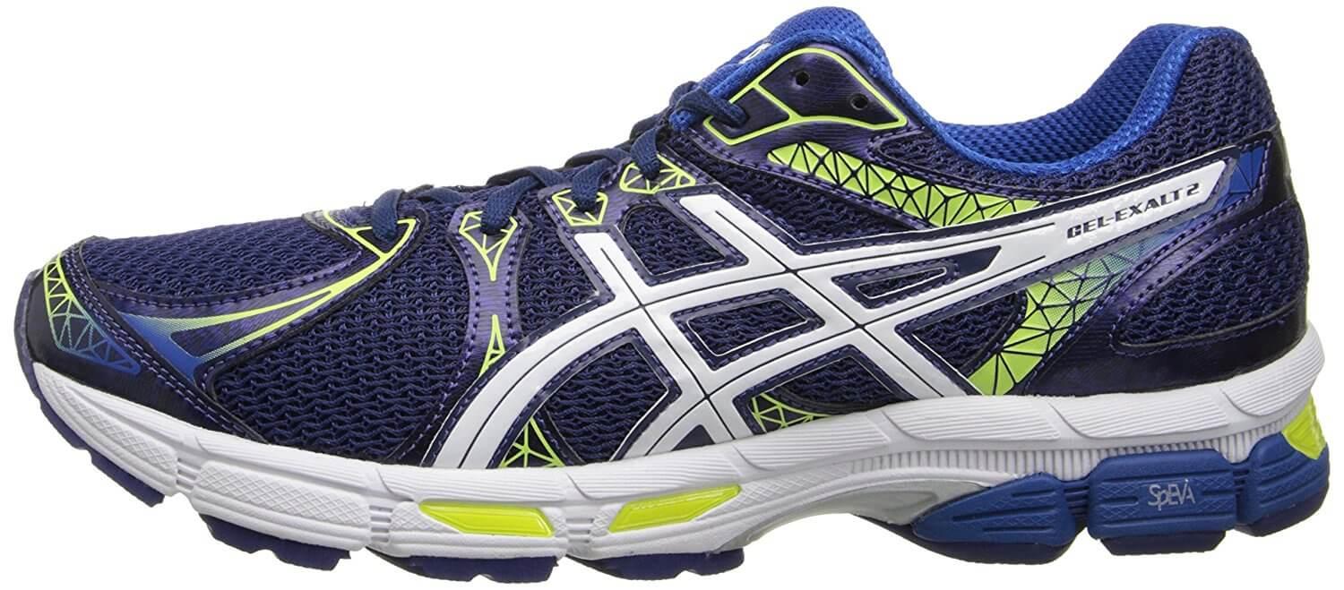 No stylistic surprises are present in the design of the ASICS Gel Exalt 2.