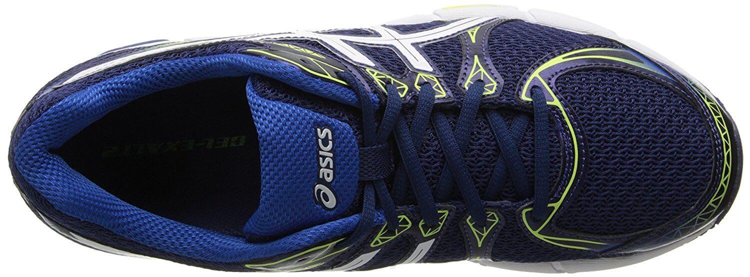 Strong airflow is promoted through the ASICS Gel Exalt 2's upper.