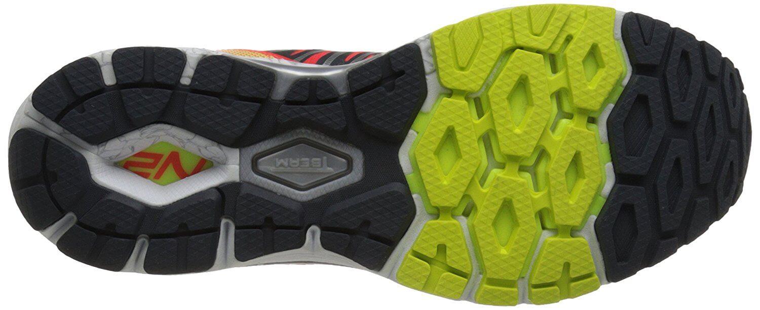 Here is the blown rubber outsole that provides good traction