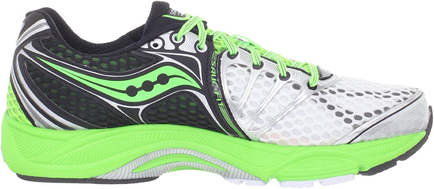 Saucony Triumph 10 cushioned midsole promotes stability