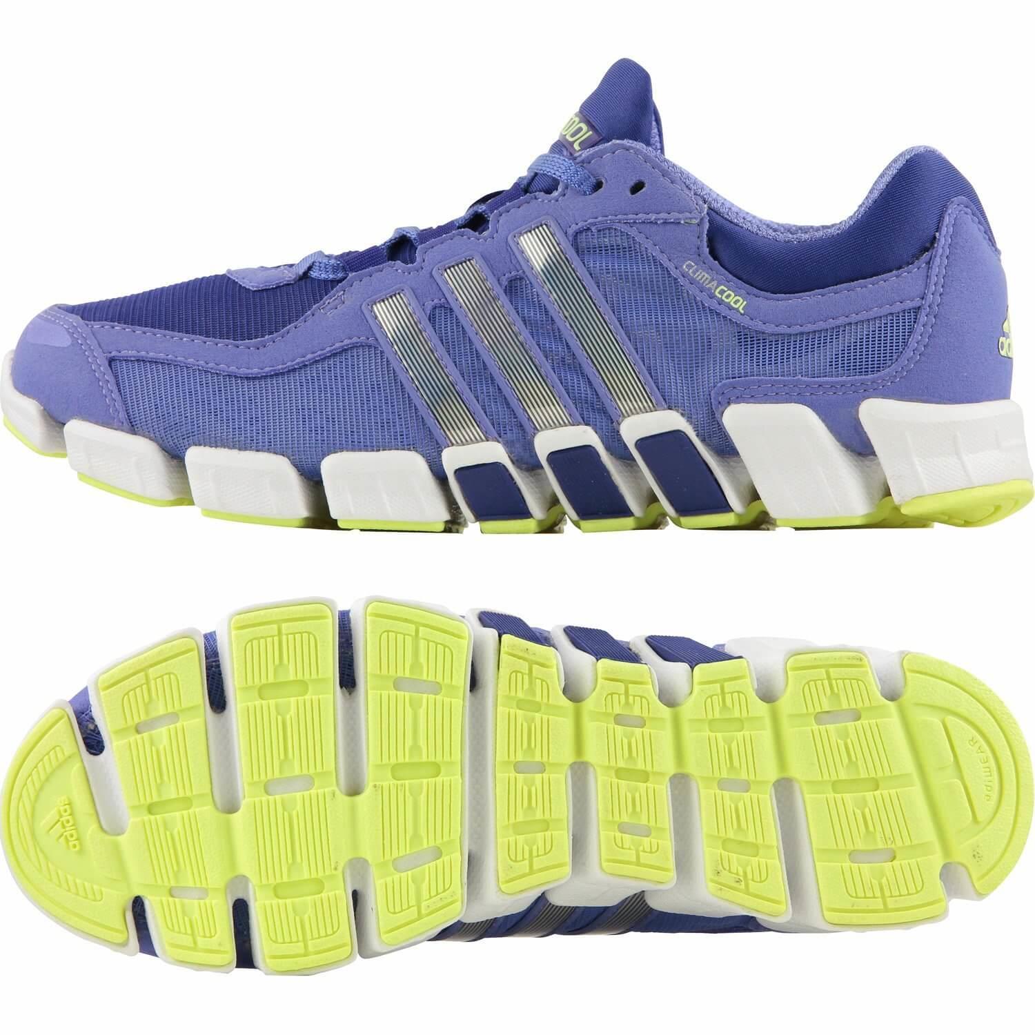 Bright and complimentary colors give the Adidas Climacool Freshride a stylish appearance