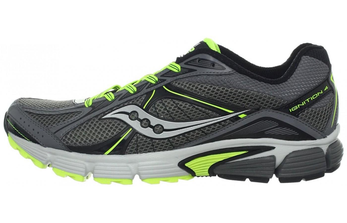 Saucony Ignition 4 had a durable rubber outsole that provides strong traction