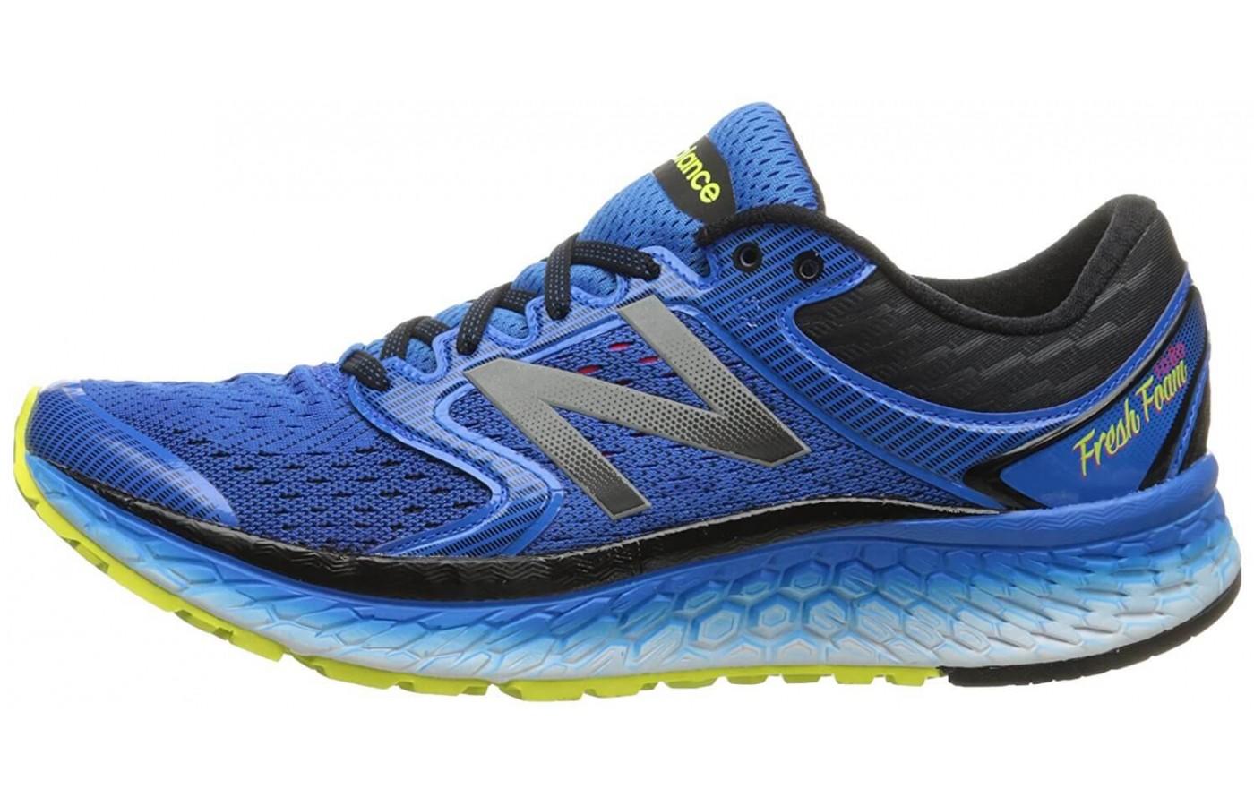 Exterior side view of the New Balance Fresh Foam 1080 v7