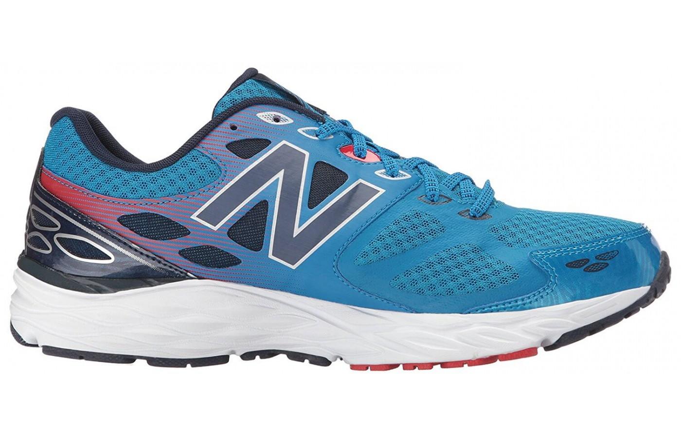 the New Balance 680 v3 is a stylish, colorful trainer