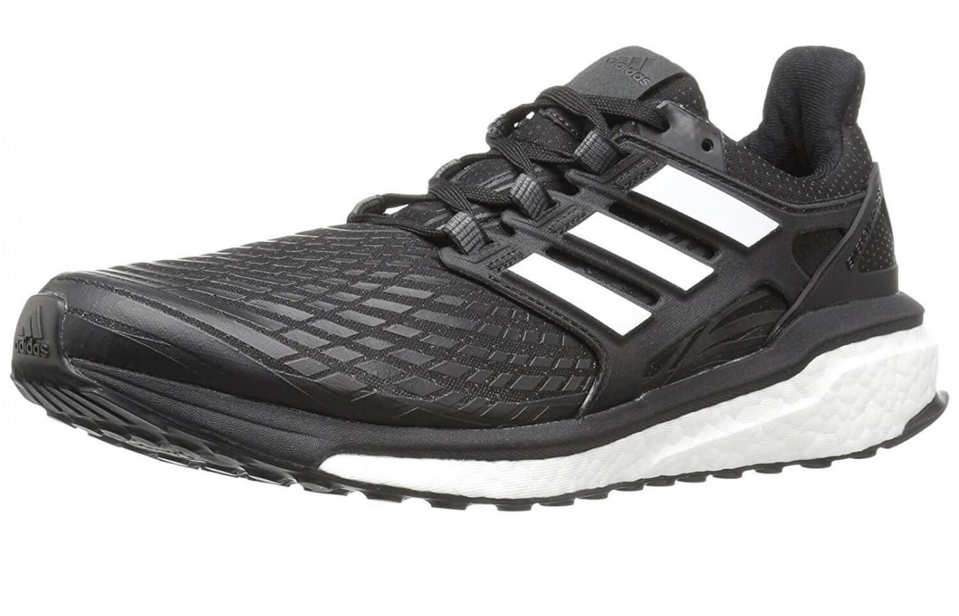 Adidas Energy Boost shown from the front/side