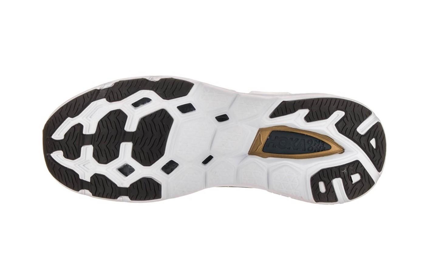 here's a look at the outsole of the vanquish 3