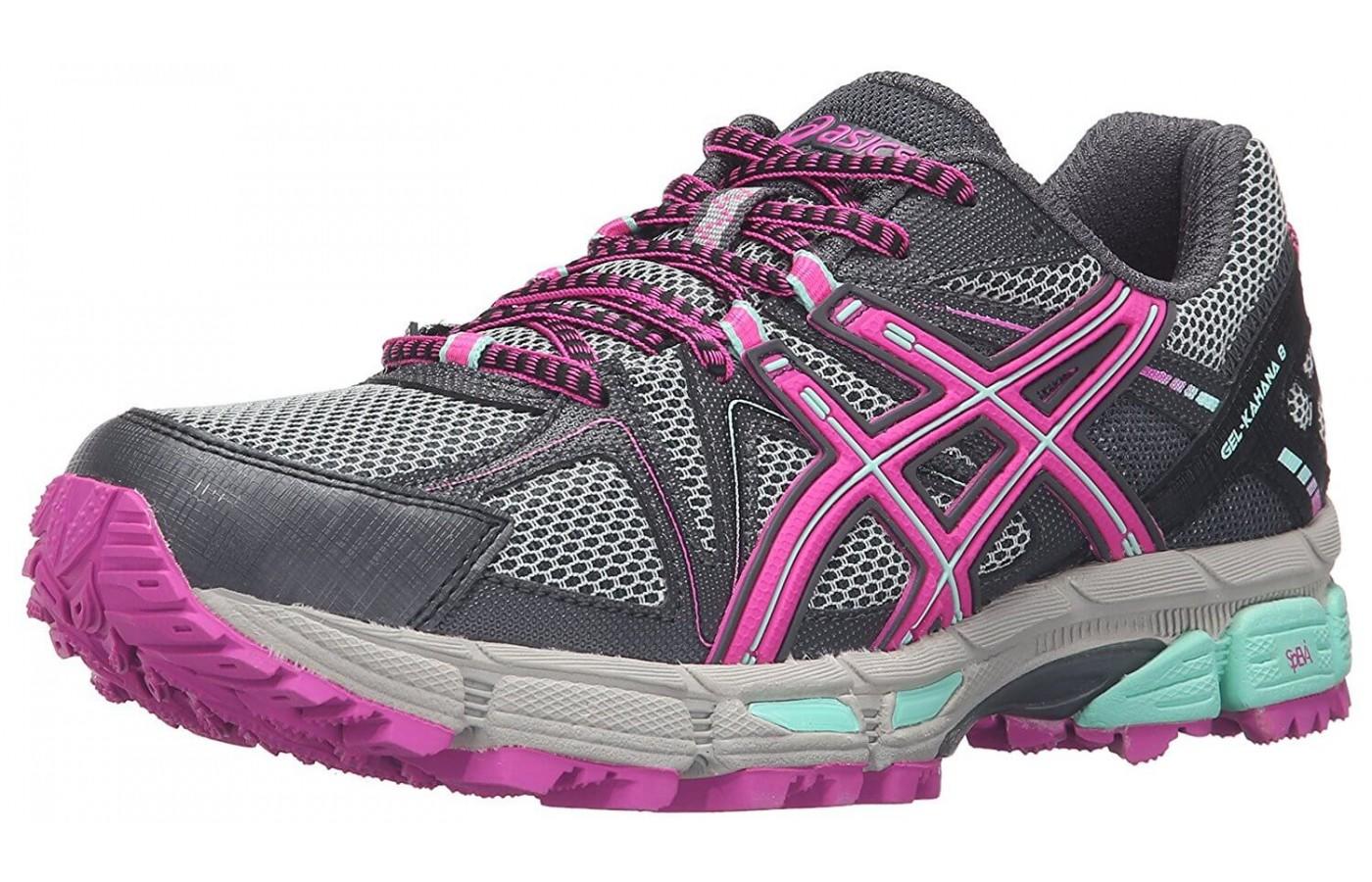 Asics presents the newest member of the Gel Kahana line with its 8th incarnation. 
