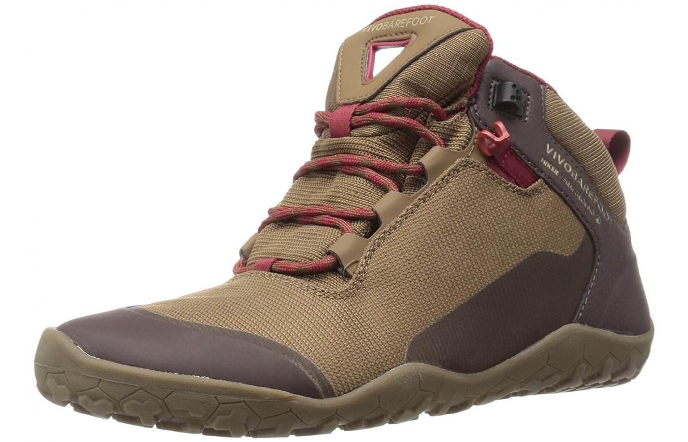 Earth tones and zero drop makes this a beautiful and comfortable hiking boot