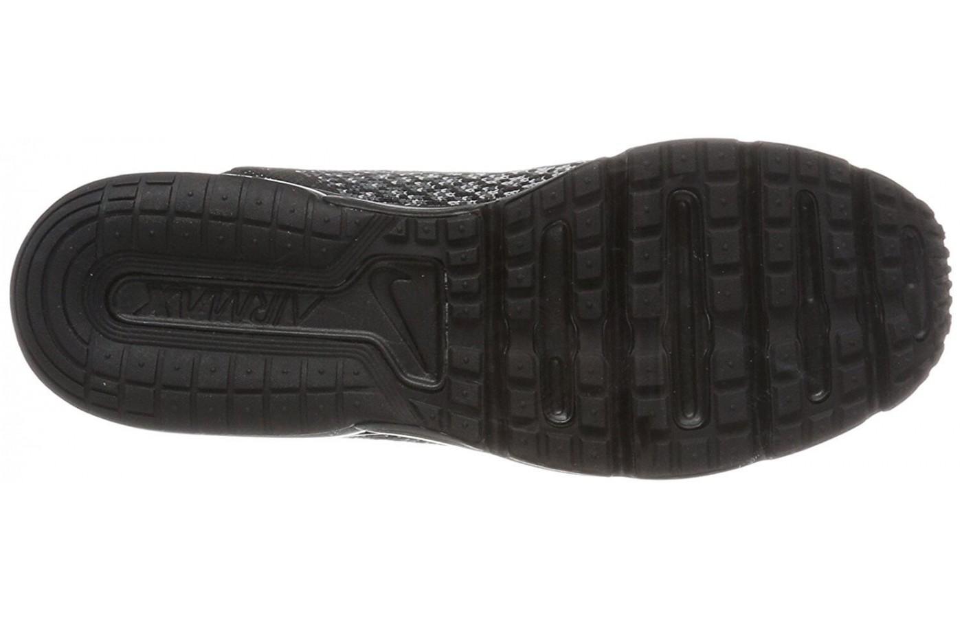 The outsole makes this a great shoe for everyday wear or cross training