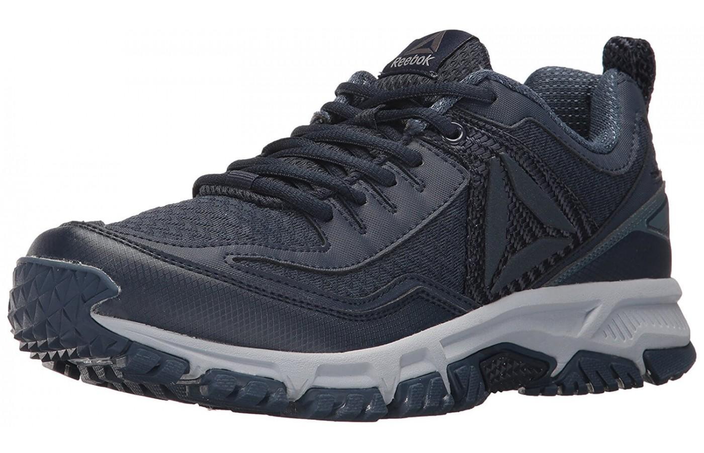 Reebok Ridgerider Trail 2.0 is a trail shoe with prominent outsole lugs