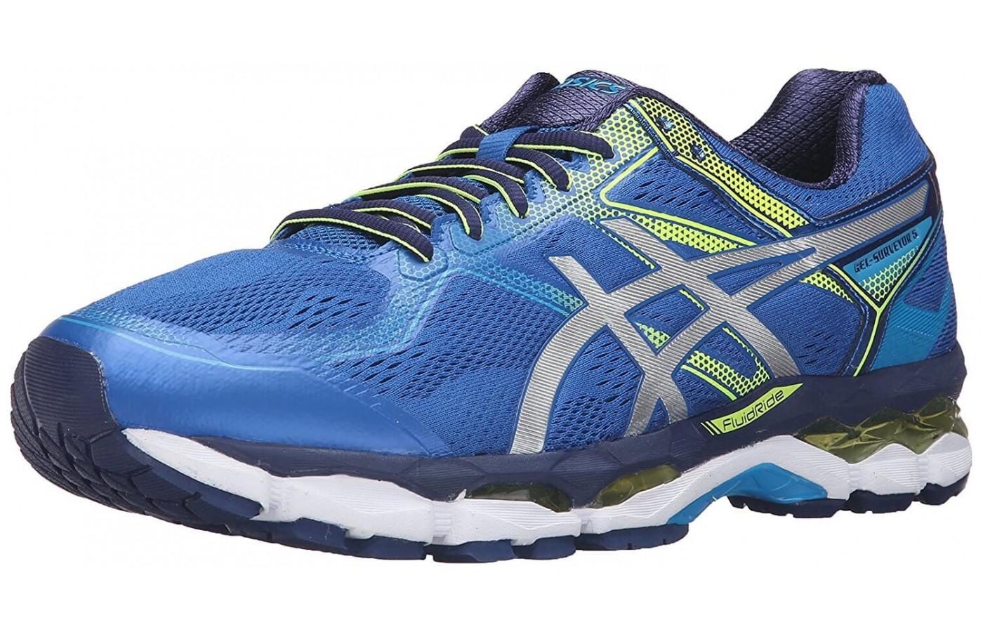 An angled perspective of the ASICS GEL-Surveyor 5.