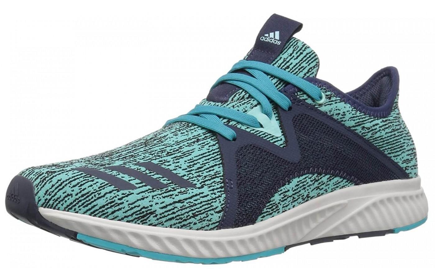 The Adidas Edge Lux 2 is a shoe designed for the fit and needs of a woman