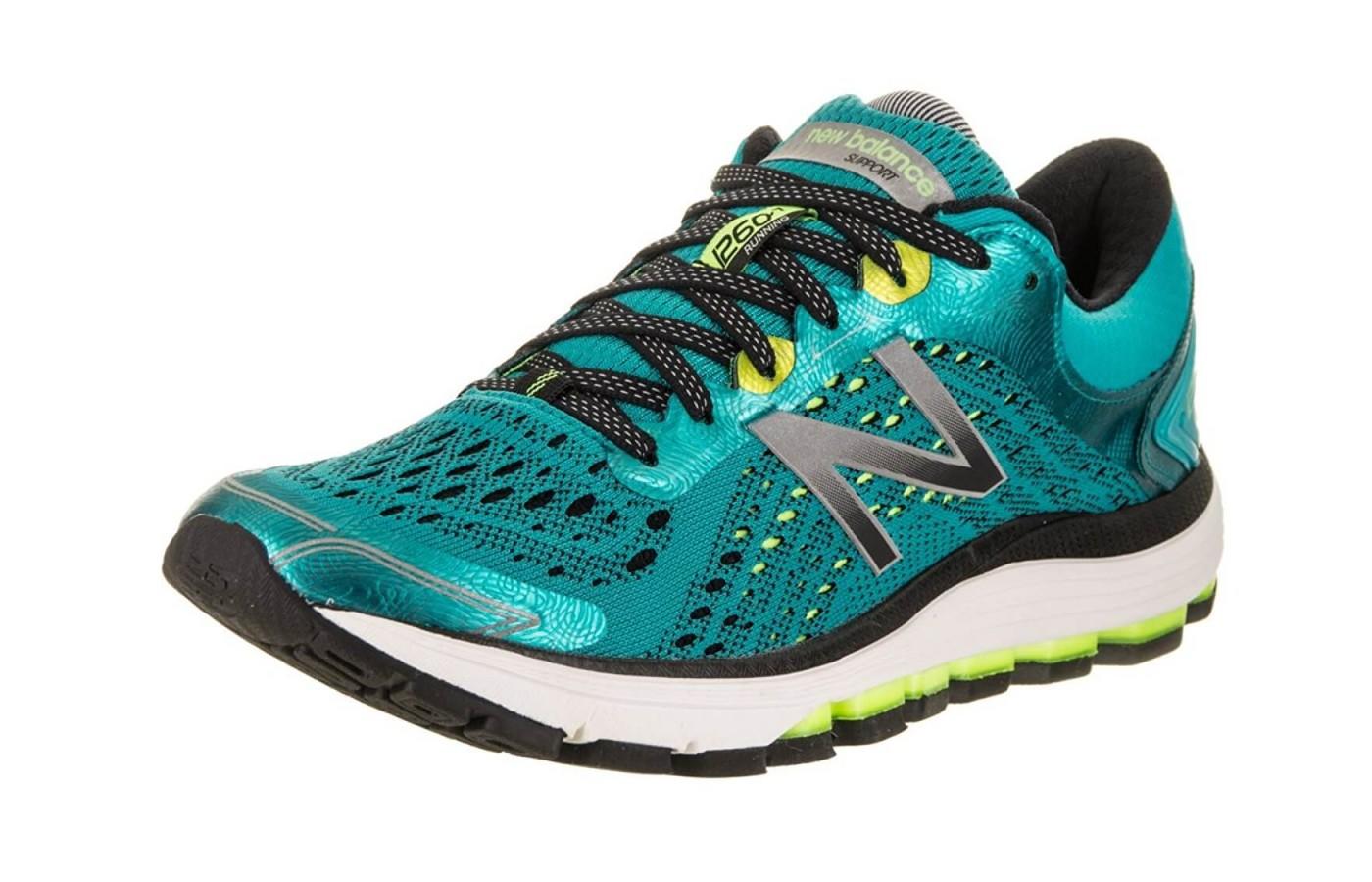 The New Balance 1260 V7 offers stability support for runners. 