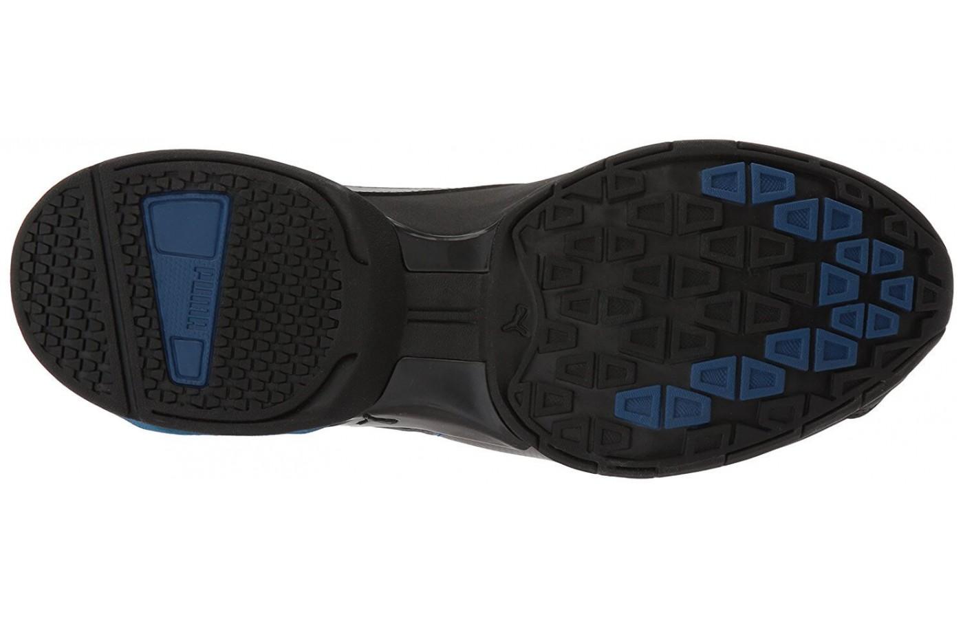 The special rubber outsole provides solid traction and durability