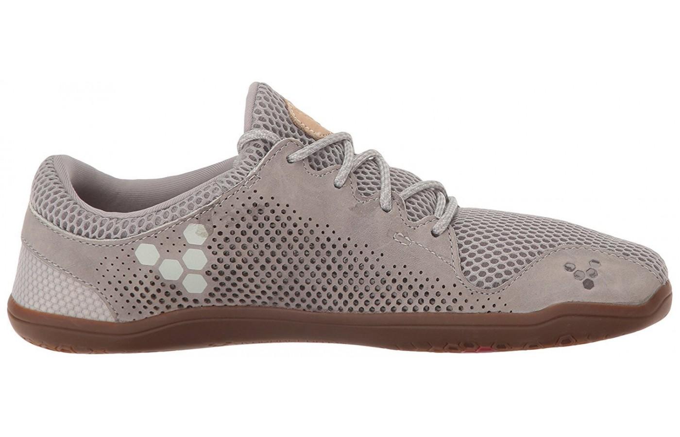 The upper of the Vivobarefoot Primus Trio is very breathable