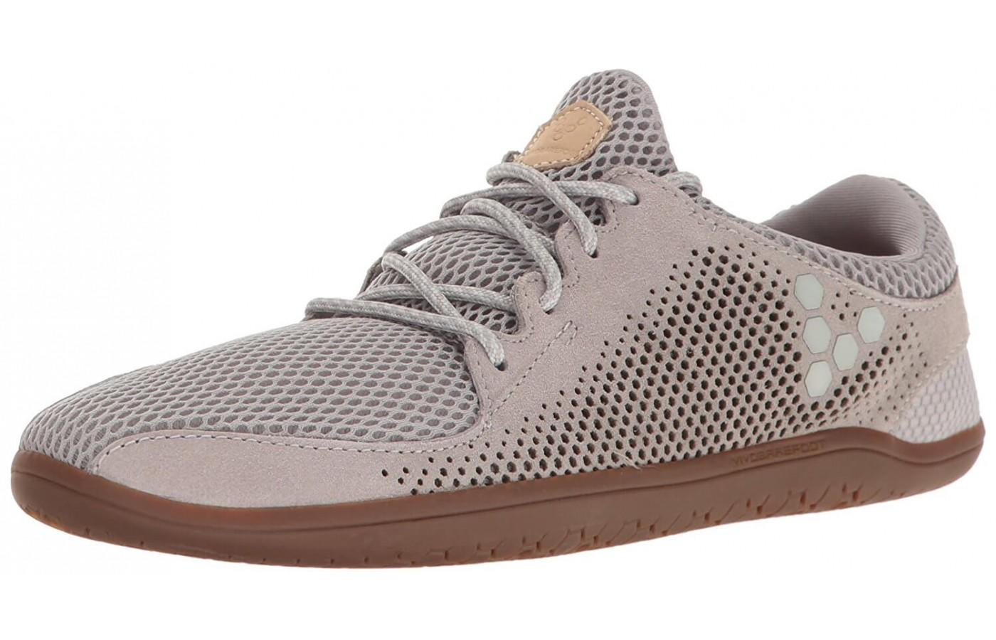 The Vivobarefoot Primus Trio shown from the front/side